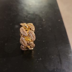 Iced out ring